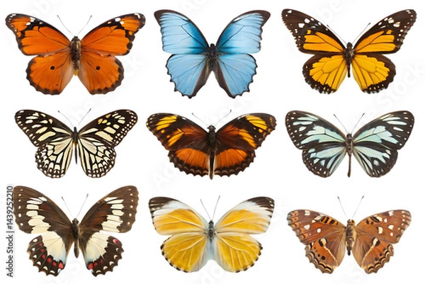 Obraz set of butterflies