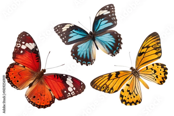 Obraz set of butterflies