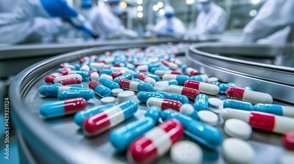 Fototapeta Next-Gen Pharma