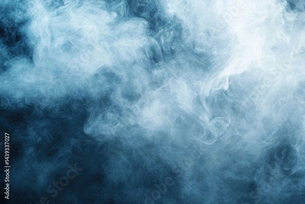 Fototapeta Realistic wind effects featuring atmospheric vapor and smoke for enhancing creative backgrounds and projects, ideal for graphic designers and visual artists looking for dramatic visuals