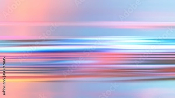Obraz Exploring the shimmering depths of iridescent metal textures in a futuristic cyberpunk aesthetic