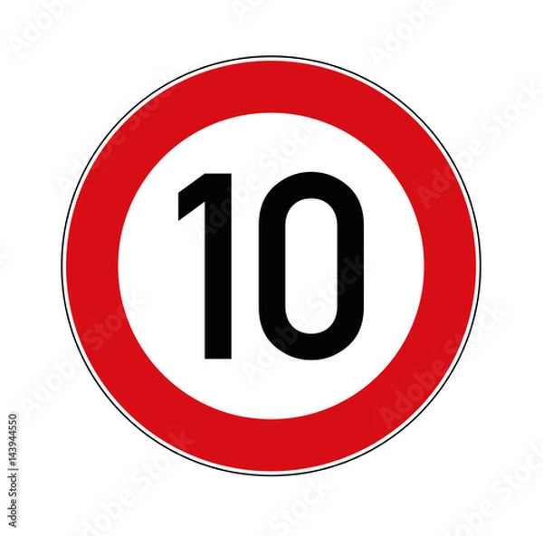 Obraz Verkehrsschild 