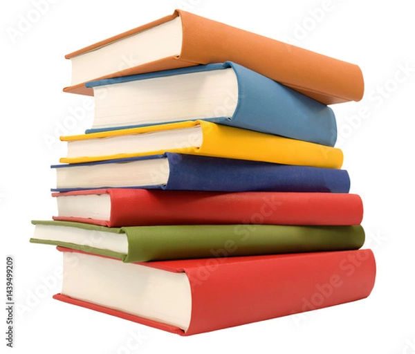 Obraz  books on transparent 