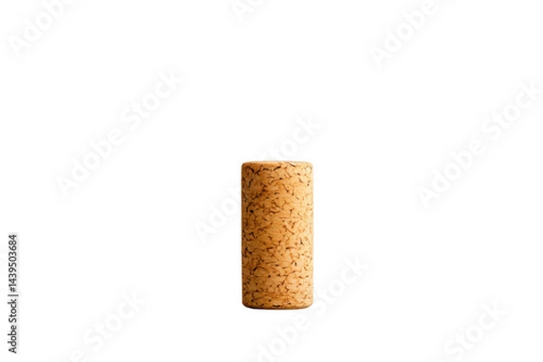 Fototapeta Wine cork on transparent background