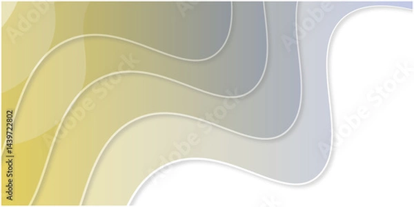 Fototapeta abstract curve line white background. Soft smooth lines curving to form a surface of light and white and light gray wave modern soft luxury texture with smooth and clean vector subtle .	
