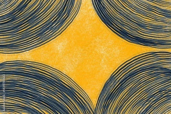 Obraz Swirling lines on a bright abstract background
