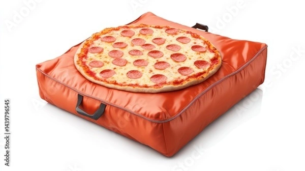 Obraz Pizza on a Cushion