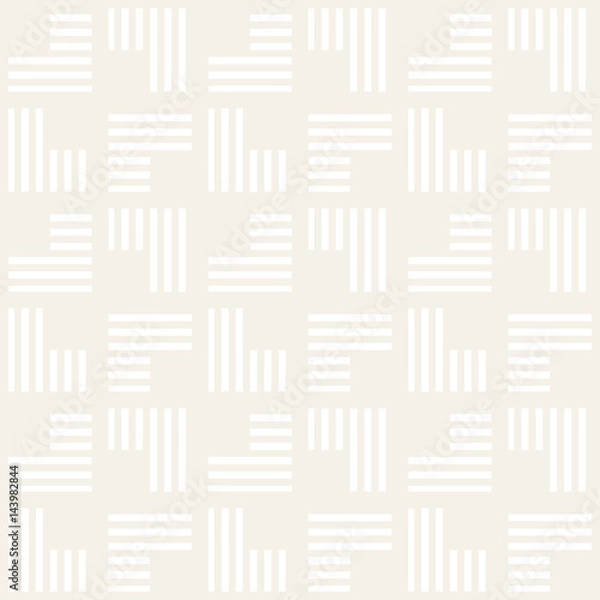 Fototapeta Seamless pattern stripes. Vector abstract background. Stylish geometric lattice structure.