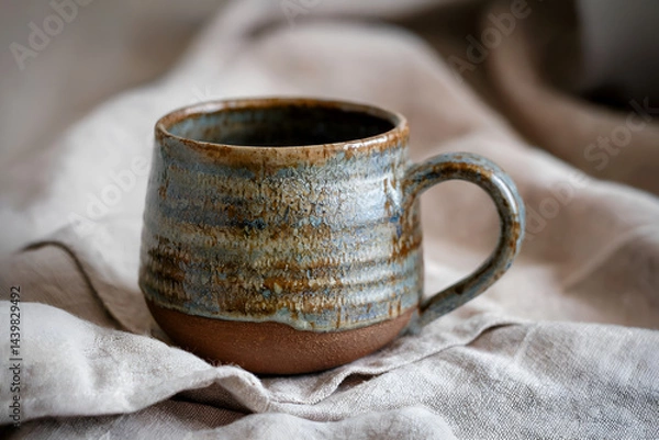 Obraz closeup of a mug