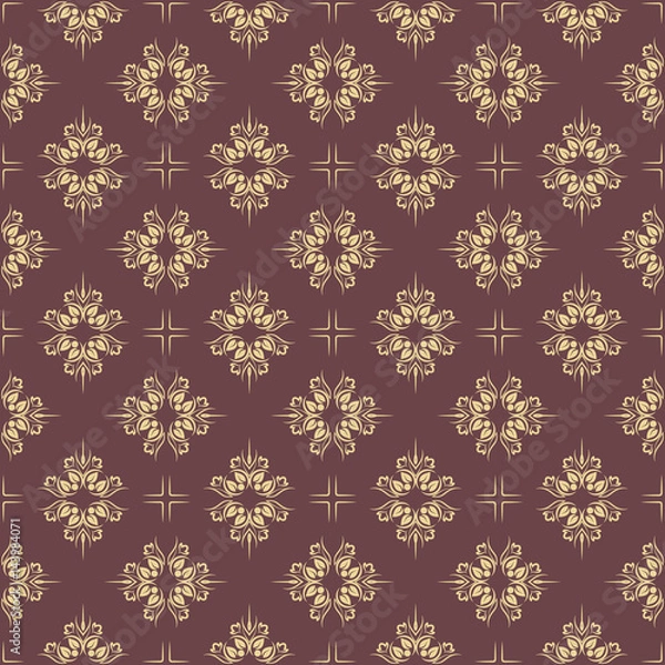 Fototapeta Background of seamless pattern