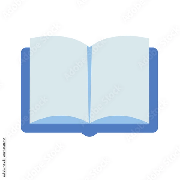 Obraz open book with blank pages