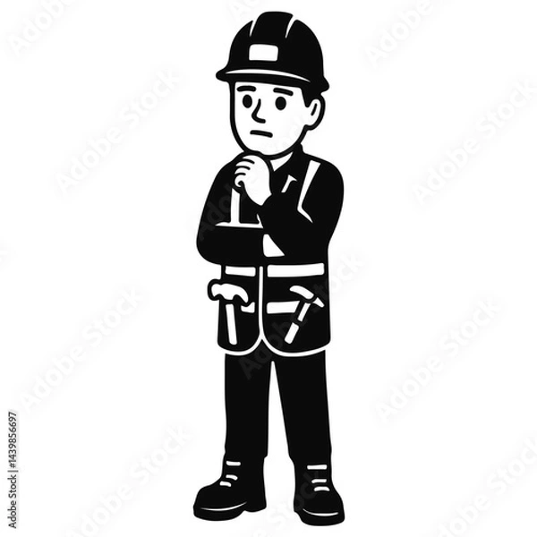 Obraz Construction Worker