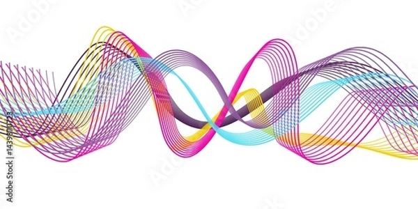 Fototapeta colorful flip flops vector illustration