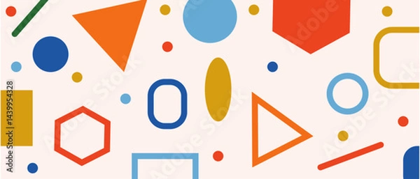Obraz seamless pattern with colorful circles