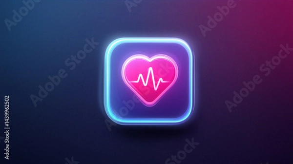 Fototapeta abstract glowing lines