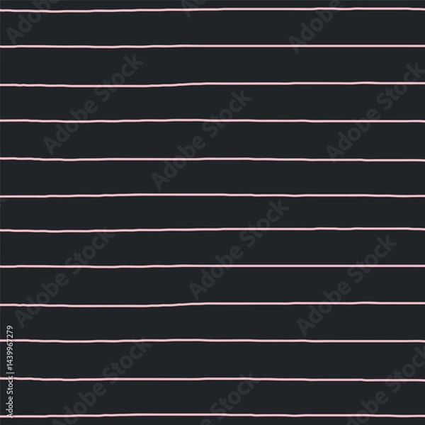Fototapeta Hand-Drawn Vertical Stripe Patterns – Minimal Pastel Vector