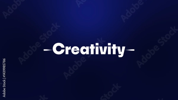 Obraz Text Animation
