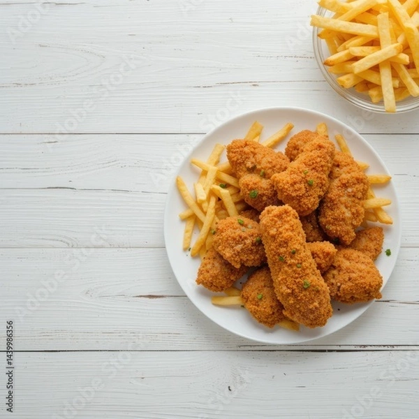 Obraz fish and chips