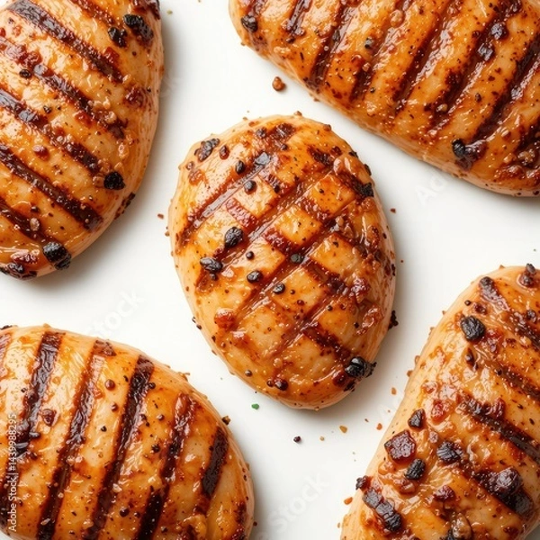 Obraz grilled chicken wings