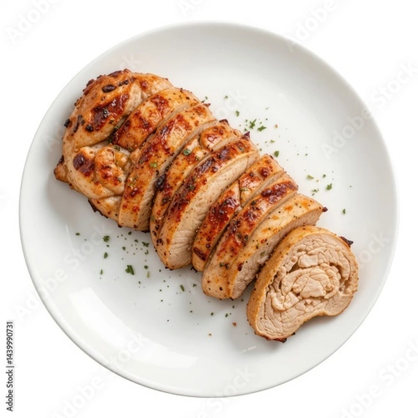 Obraz grilled chicken breast