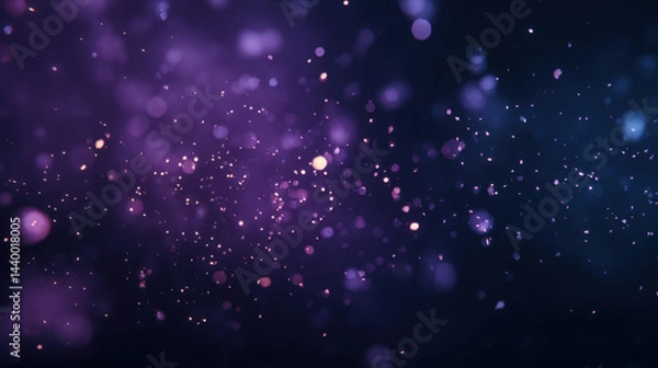 Obraz Purple Sparkle Glitter Particle Background