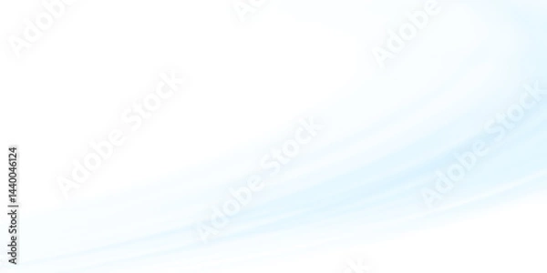 Fototapeta Air flow Isolated PNG and vector isolated. Effect of winter air and wind stream waves effect in blue color.