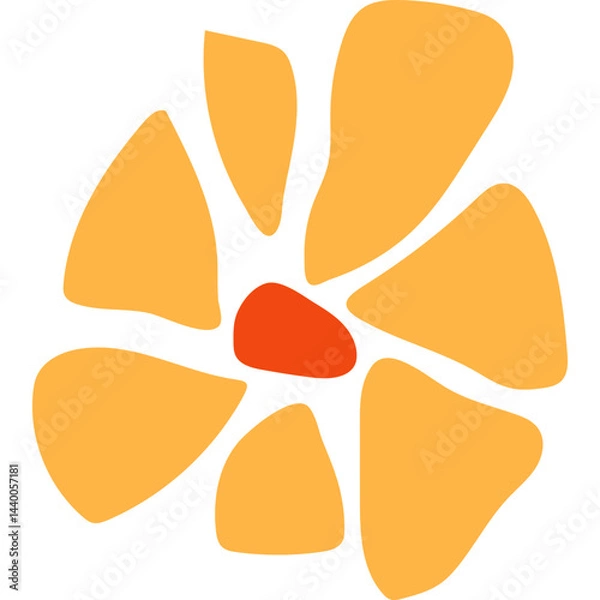 Obraz Abstract Groovy Flower