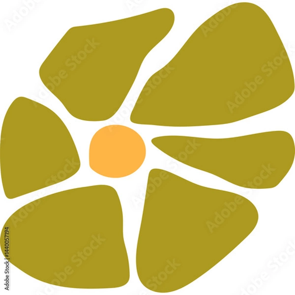 Obraz Abstract Groovy Flower