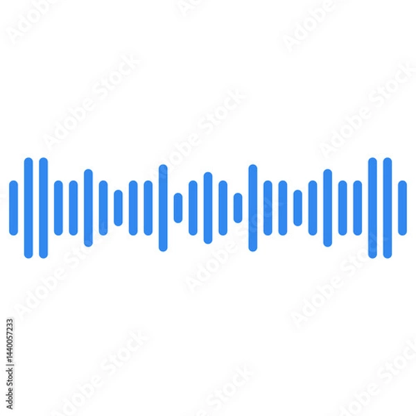 Obraz Sound Wave Element