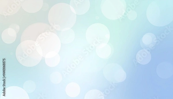 Fototapeta Captivating bokeh background digital art abstract design soft colors high-resolution visual serenity