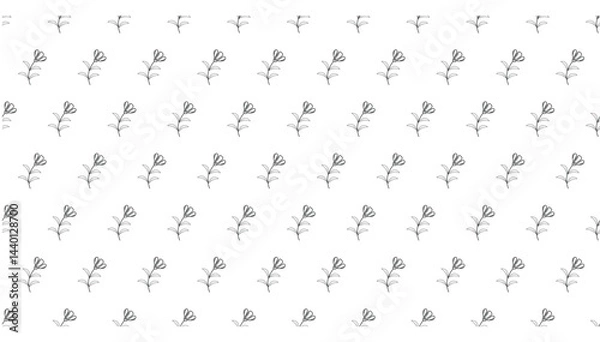 Fototapeta flower pattern art vector design