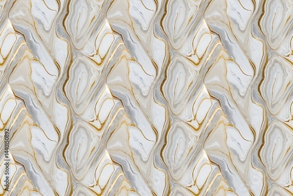 Obraz Seamless Abstract Gold Marble