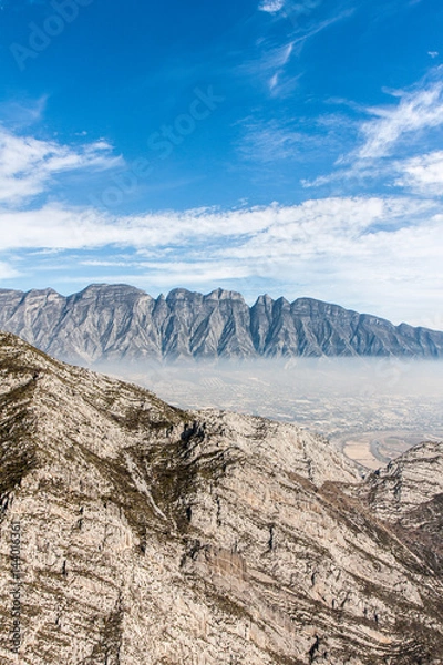 Obraz メキシコのモンテレイの山