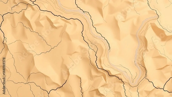 Fototapeta Abstract Map Design Elements for Creative Inspiration