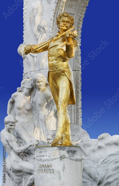 Obraz Johann Strauss Denkmal