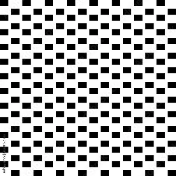 Fototapeta black and white squares chessboard checks tiles squares game mosaic vector illustration 