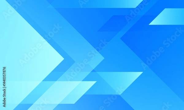 Fototapeta Abstract blue background with arrows. Eps10 vector