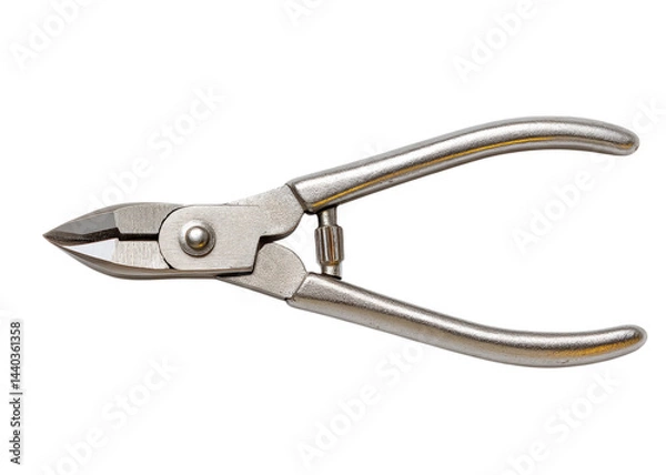 Fototapeta High-Quality Metal Pliers Isolated on White Background for Repair and DIY Projects