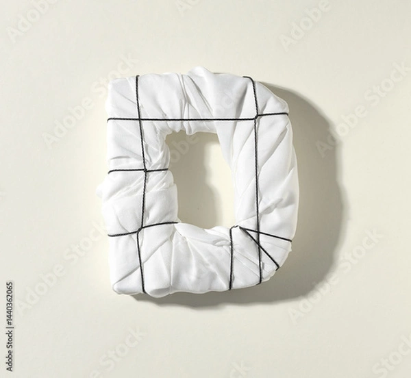 Obraz wrapped letter D