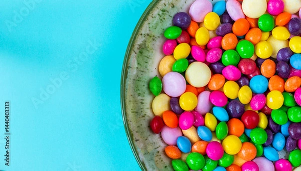 Fototapeta colorful sweet candy background