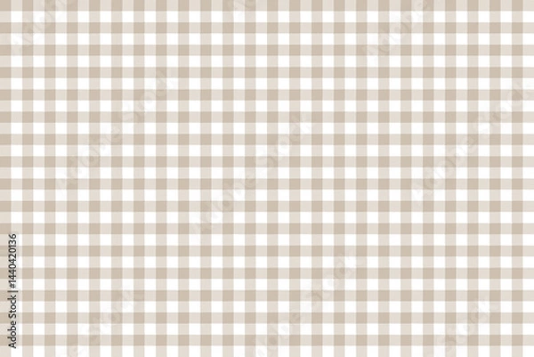 Fototapeta AntiqueWhite and white color plaid pattern background. plaid pattern background. Seamless pattern.
