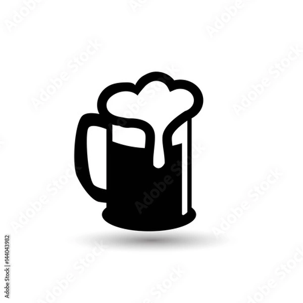 Fototapeta Vector beer Icon