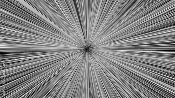 Fototapeta Abstract explosion burst of fireworks light