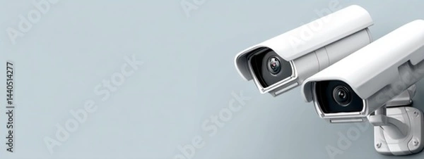 Fototapeta security and protection standards with cutting-edge CCTV technology, featuring cameras and sophisticated monitoring systems that ensure real-time crime alert and recording capabilities for safety