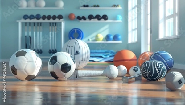 Obraz bowling ball and pins