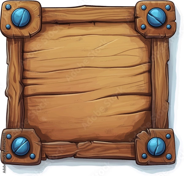 Fototapeta The Game asset for slot game, video game, mobile game element isolation, Vector