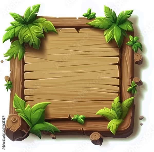 Obraz The Game asset for slot game, video game, mobile game element isolation, Vector