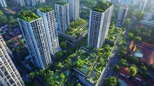 Obraz Real estate investment can contribute to community development, urban regeneration, and economic growth.