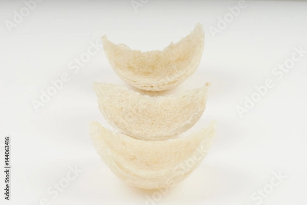 Obraz Fresh edible bird's nest on white paper