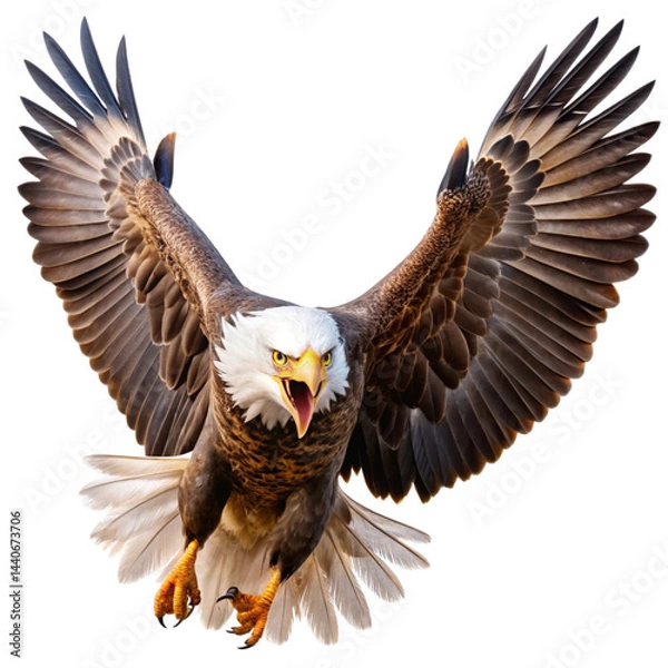 Obraz bald eagle in flight